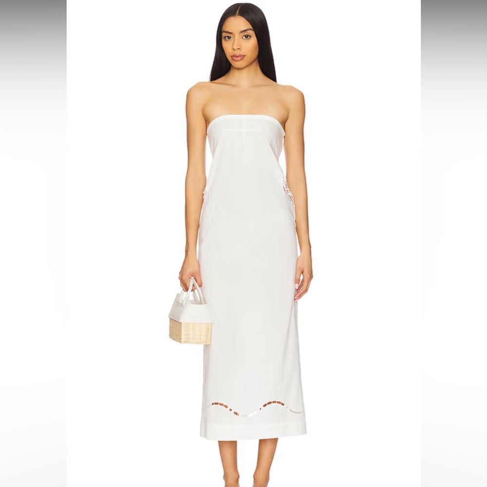 Ciao Lucia Orion Dress in White - Picture 2 of 6